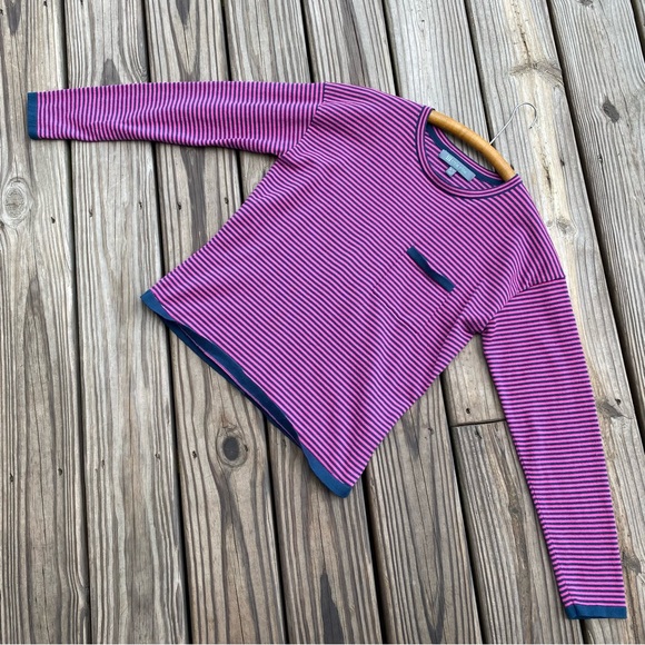 title nine Synergy Crew Neck Sweater Striped - Picture 3 of 12